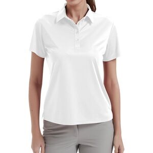 Classic White Women's Polo Shirt
